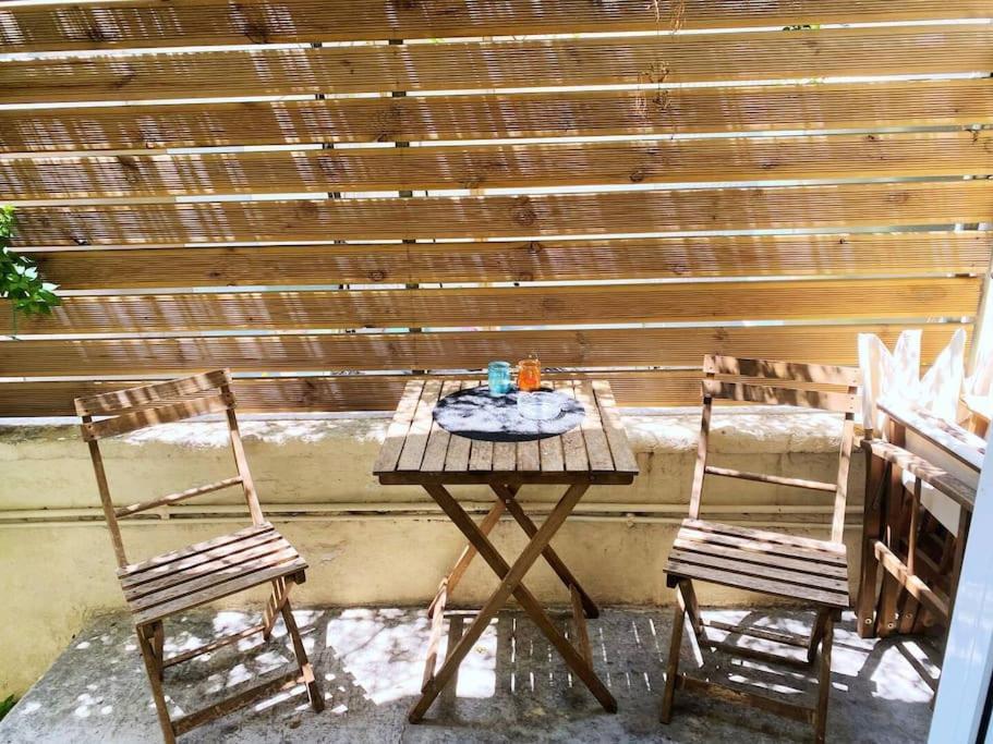 Cute Full Apt W/Backyard In Paleo Faliro Atenas Exterior foto